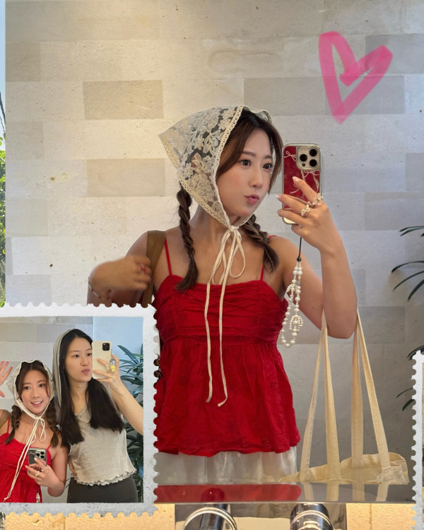 29歲前TVB小花峇里島三點式性感大解放 S字型身材澎湃上圍事業線深不見底