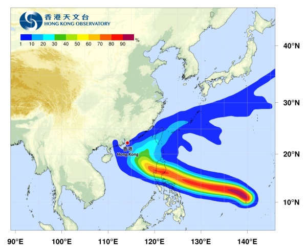 打風消息｜颱風鳳凰變速轉向「呢日」料闖香港800公里！一文看懂3大路徑最新預測