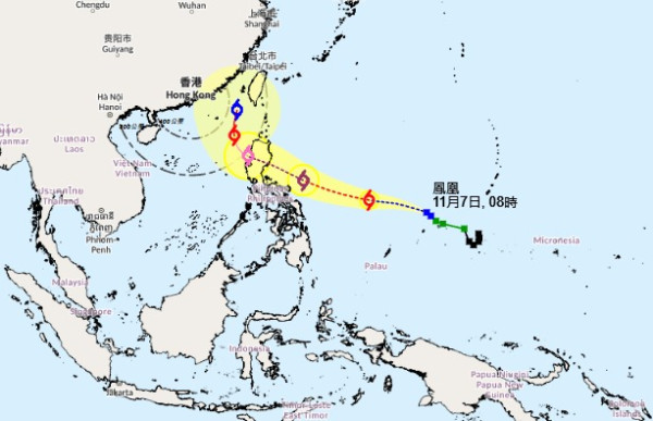 打風消息｜颱風鳳凰變速轉向「呢日」料闖香港800公里！一文看懂3大路徑最新預測