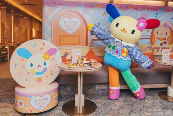 全港首間Sanrio Usahana主題餐廳！2款期間限定套餐 必打卡立體剪裁海報+Usahana芭蕾球！
