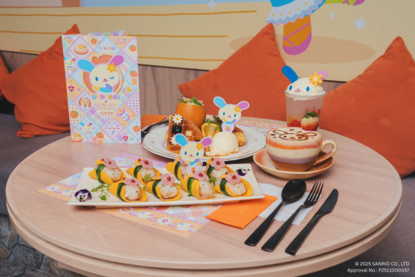 全港首間Sanrio Usahana主題餐廳！2款期間限定套餐 必打卡立體剪裁海報+Usahana芭蕾球！
