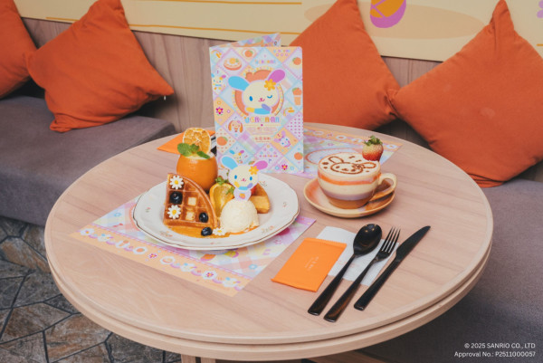 全港首間Sanrio Usahana主題餐廳！2款期間限定套餐 必打卡立體剪裁海報+Usahana芭蕾球！