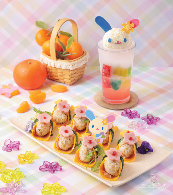 全港首間Sanrio Usahana主題餐廳！2款期間限定套餐 必打卡立體剪裁海報+Usahana芭蕾球！