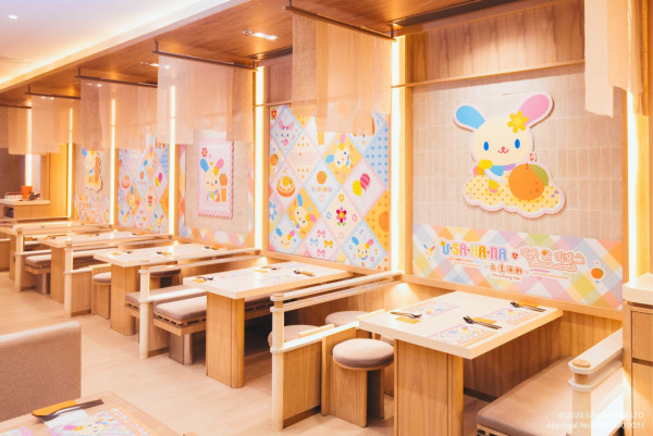 全港首間Sanrio Usahana主題餐廳！2款期間限定套餐 必打卡立體剪裁海報+Usahana芭蕾球！