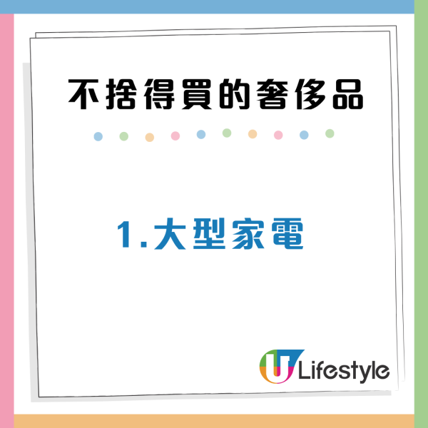 土地問題｜港人有錢都唔買4大奢侈品！網民嘆好心酸：買得起大電視、買唔起位擺