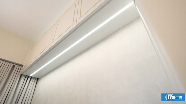 28萬全屋裝修 422呎法式奶油風康城2房單位 1設計防止新生嬰兒/毛孩撞親