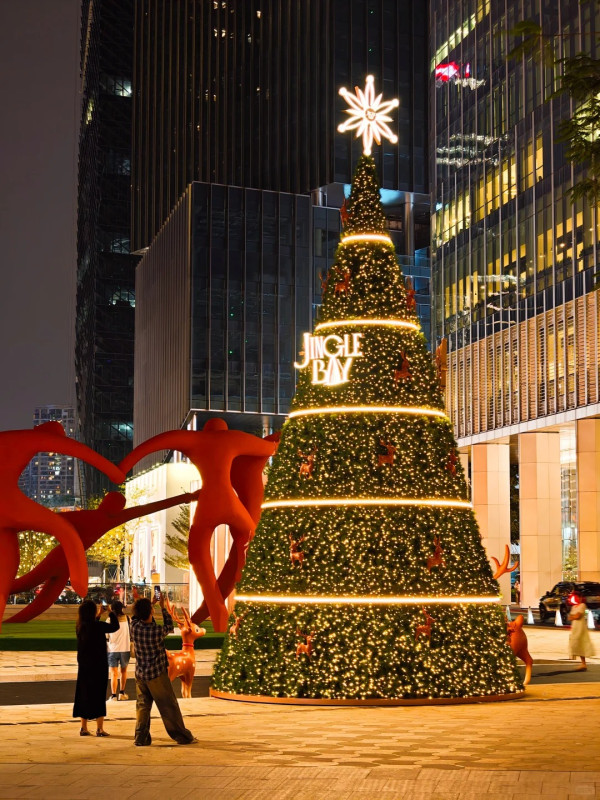 深圳灣萬象城二期。圖片來源：小紅書@村口賣蛋🥚