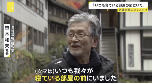 日本熊災｜各地溫泉旅館接連被熊入侵！熊隻闖入酒店搞破壞兼襲擊遊客 