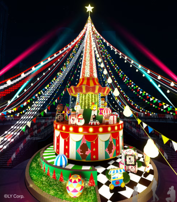 LINE FRIENDS登陸台北!2025聖誕新北耶誕城10亮點 板橋車站變身歐洲童話村