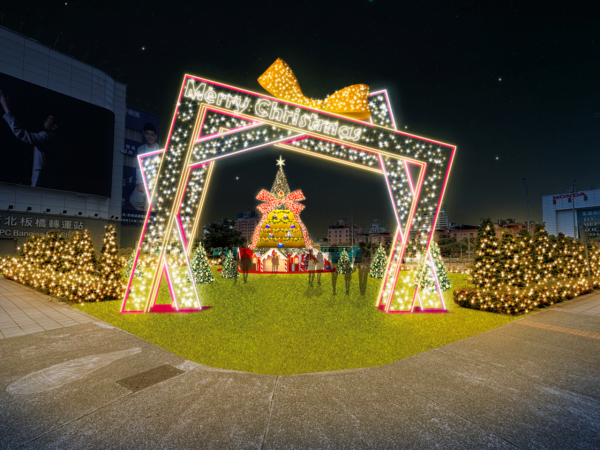 LINE FRIENDS登陸台北!2025聖誕新北耶誕城10亮點 板橋車站變身歐洲童話村