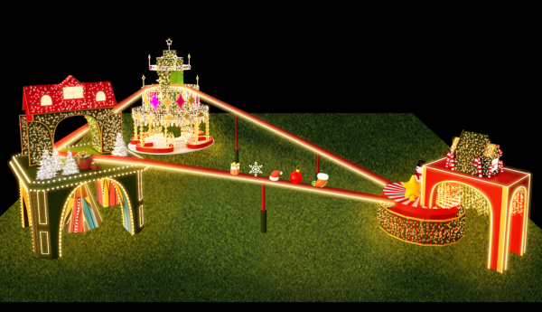 LINE FRIENDS登陸台北!2025聖誕新北耶誕城10亮點 板橋車站變身歐洲童話村