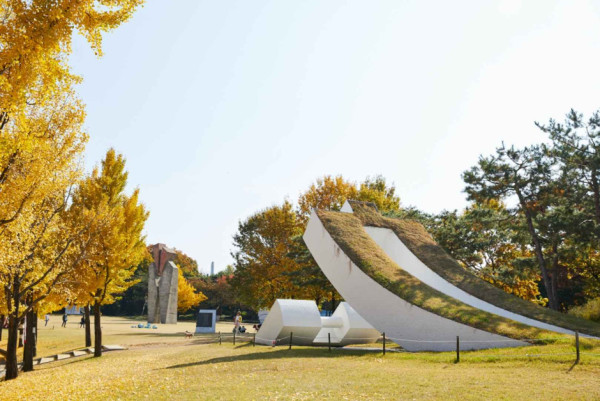 首爾秋季景點6森林公園賞秋葉秘境︰天空公園紫芒、首爾林銀杏影靚相 