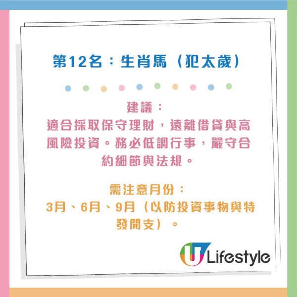 2026馬年生肖排行榜｜5大生肖犯太歲要警惕！馬本命年慘墊底...Top 1「事業財運」雙收迎巔峰
