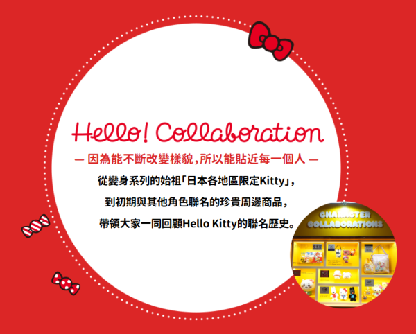 Kitty迷朝聖!Hello Kitty展台北5大區見證Kitty50年蛻變 限定周邊商品主題拍貼機搶先看