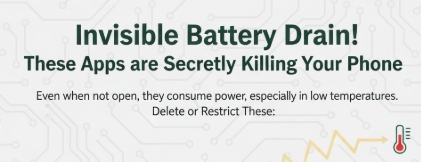 iPhone倒水電｜冬天跌電極快？Apple官方揭「2類App」係元兇：即刻刪除！