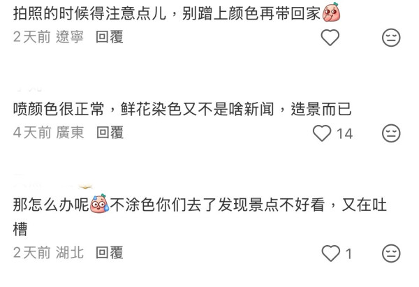 (圖片:小紅書) 內地植物園驚見人工粉紅花海?園方大方回應「造假」疑雲