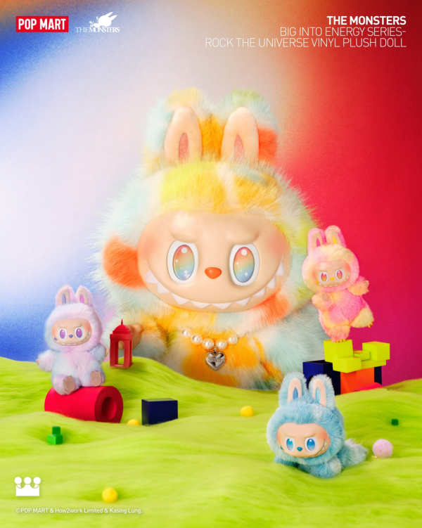 內地海關教1招分出Labubu真假。圖片來源：Pop Mart/示意圖