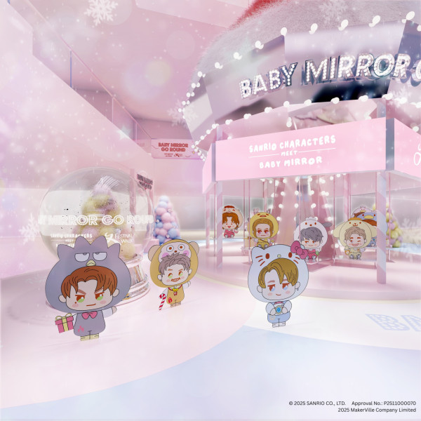 BABY MIRROR X Sanrio聖誕登陸又一城！必入手Sanrio聖誕精品/12成員打卡位