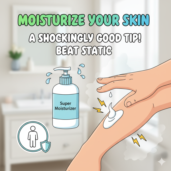 轉季靜電|成日被「電」到啪啪聲?即學8招「斷電神技」:原來著錯衫!