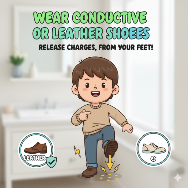 轉季靜電|成日被「電」到啪啪聲?即學8招「斷電神技」:原來著錯衫!