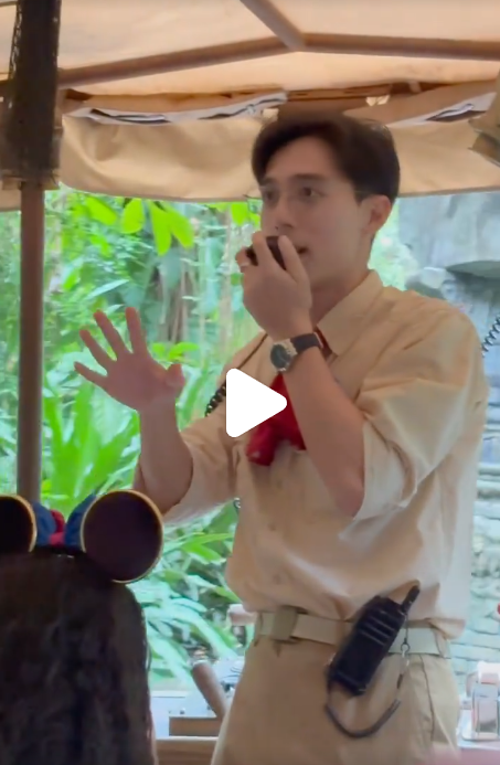 迪士尼驚現「190cm男神」船長！高顏值似韓星！網民急起底：原來拍過劇？