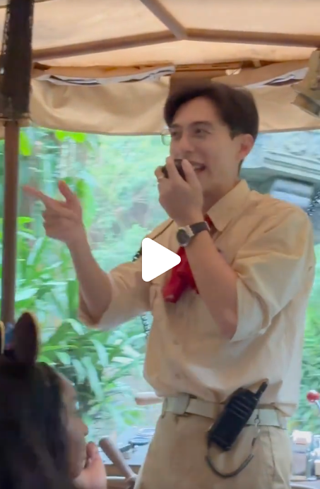 迪士尼驚現「190cm男神」船長！高顏值似韓星！網民急起底：原來拍過劇？