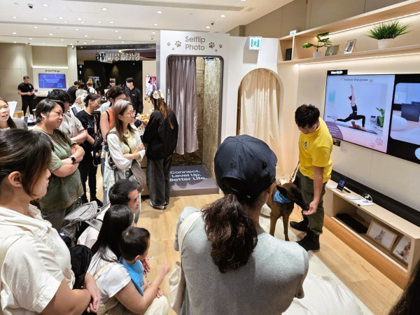 SAMSUNG啟德 AIRSIDE分店周末毛孩工作坊  DIY項鍊/攝影教室/寵物家品