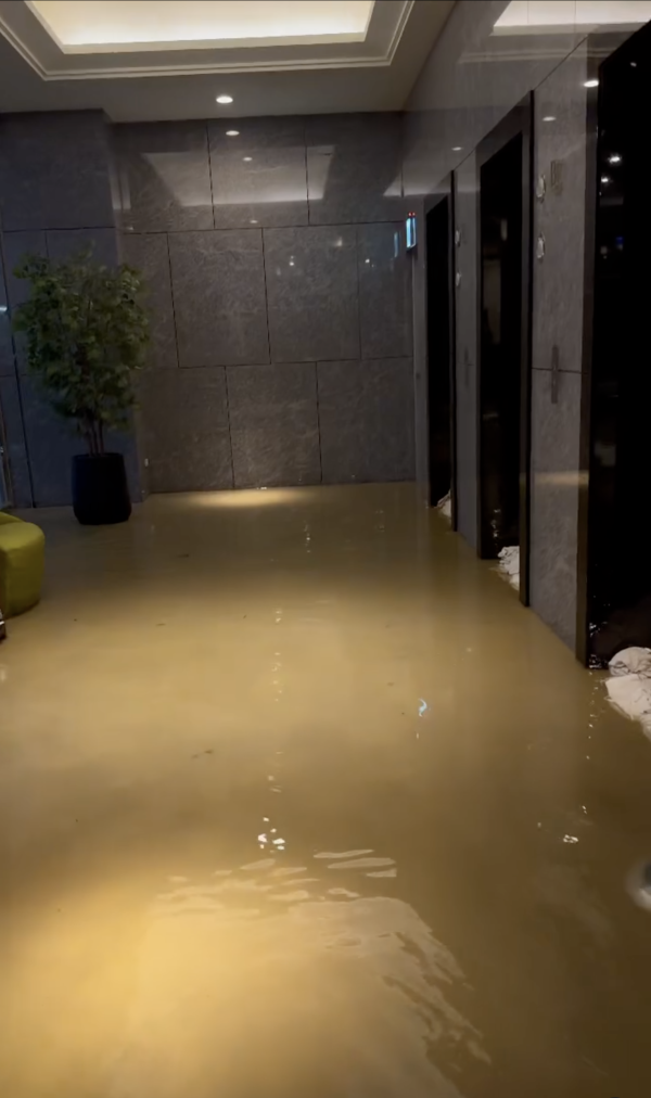 颱風鳳凰影響香港台灣10航班取消！豪雨灌爆溫泉酒店停車場汽車沒頂 