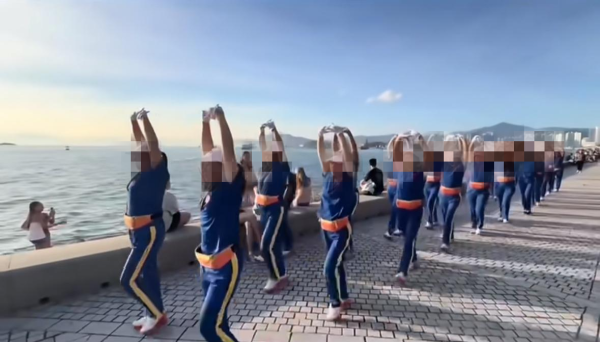 內地「暴走團」大媽大叔強勢攻港！西九音樂步操惹側目！知情人驚揭早有惡名