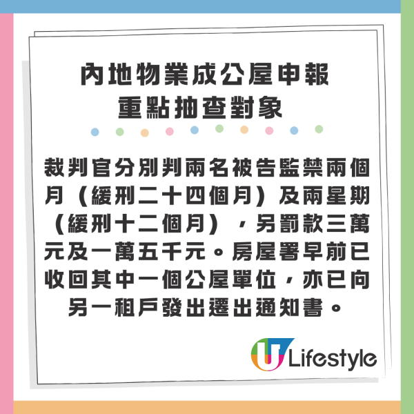 公屋申報「漏填一項」即收樓？內地物業成重點抽查對象 房署點名5大申報「隱形陷阱」