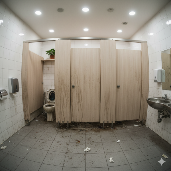 慎入！香港最核突公廁TOP3排名！筲箕灣「恐懼鬥室」奪冠 網民：睇完想嘔