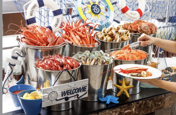 尖沙咀馬哥孛羅自助餐買1送1！人均$355起 3.5小時任食龍蝦/豬手/海螺