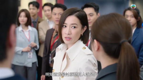 新聞女王2|佘詩曼黃宗澤第一場對手戲鬥智博奕 首度交鋒連串霸氣金句火花不斷