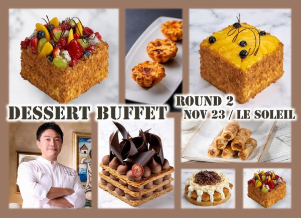 帝苑酒店甜品放題再加場！ 限時任食招牌拿破崙蛋糕、70%朱古力蛋糕、即場法式薄餅 星級總廚坐鎮！