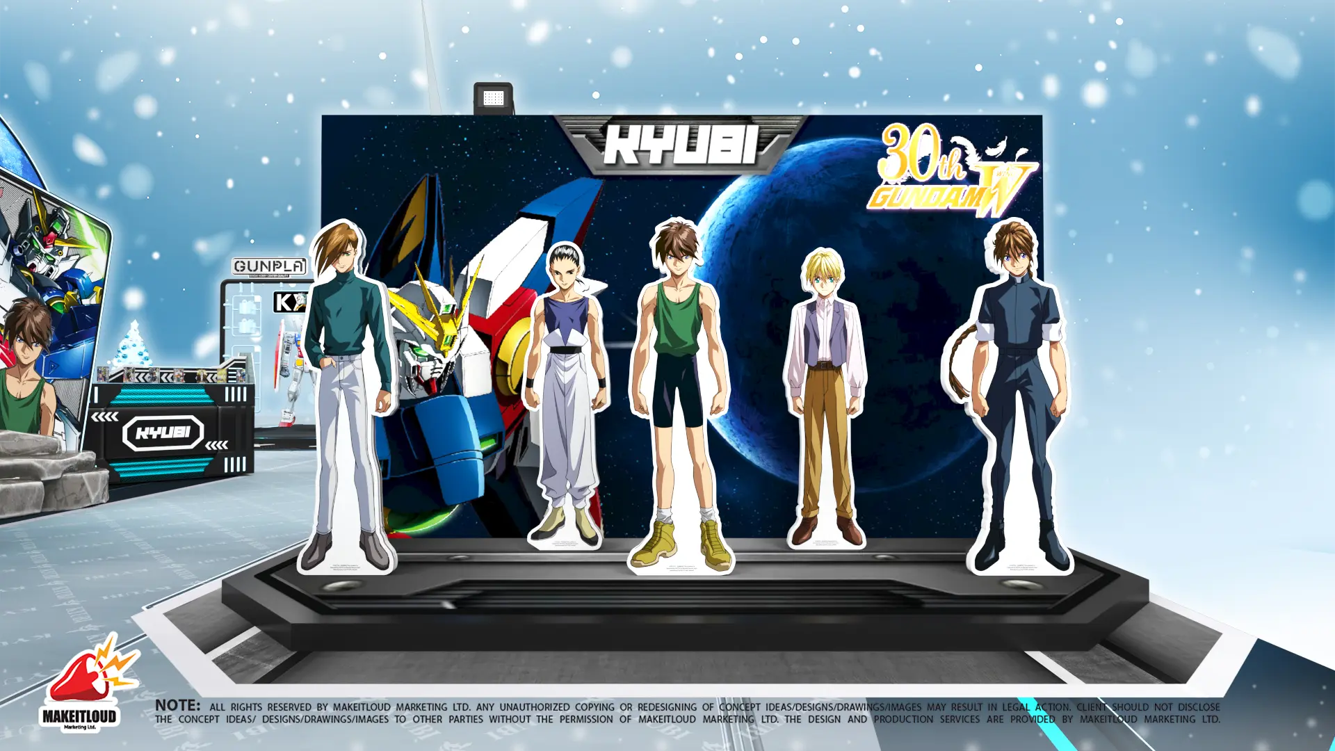 BANDAI三大品牌聯乘登陸apm 1.2米高達立像 芙莉蓮會場限定手辦