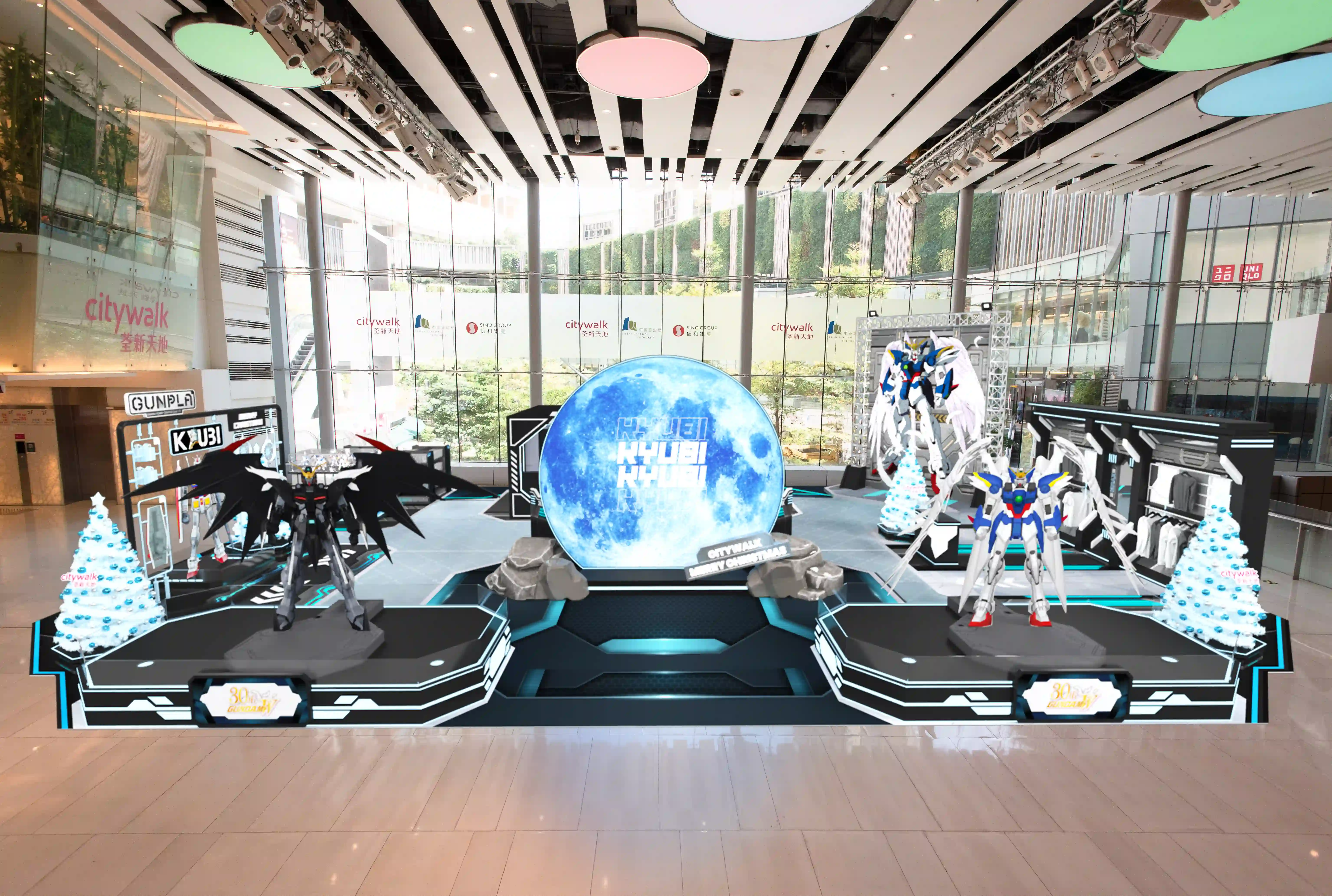 BANDAI三大品牌聯乘登陸apm 1.2米高達立像 芙莉蓮會場限定手辦