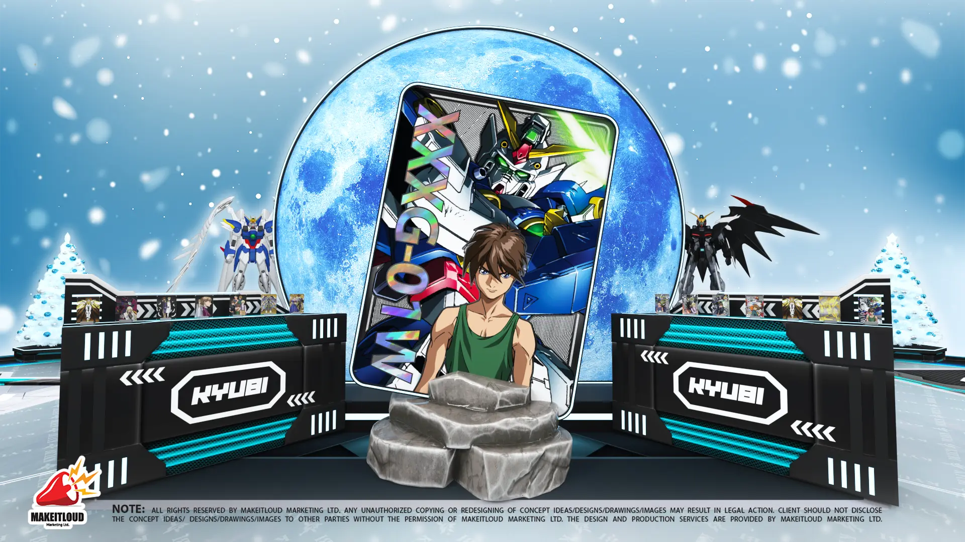 男人的浪漫！初代高達 RX-78-2 登陸荃新天地 KYUBI 聯乘 Gundam Wing 30 周年聖誕展【附限定精品清單】