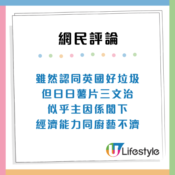 移英港人回流狂數「3宗罪」怒呻美食沙漠！網民反插：根本係你問題