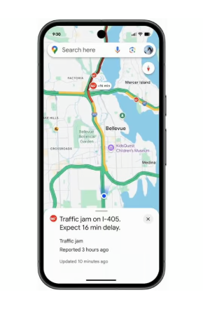 Google地圖最強AI升級登場 主動報路況避塞車超方便 導航人性化不再冷冰「200米後右轉」