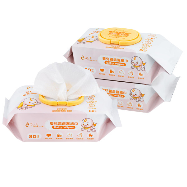 【招BB👶】請您試用AQUA PRO+TECH 嬰兒親膚濕紙巾