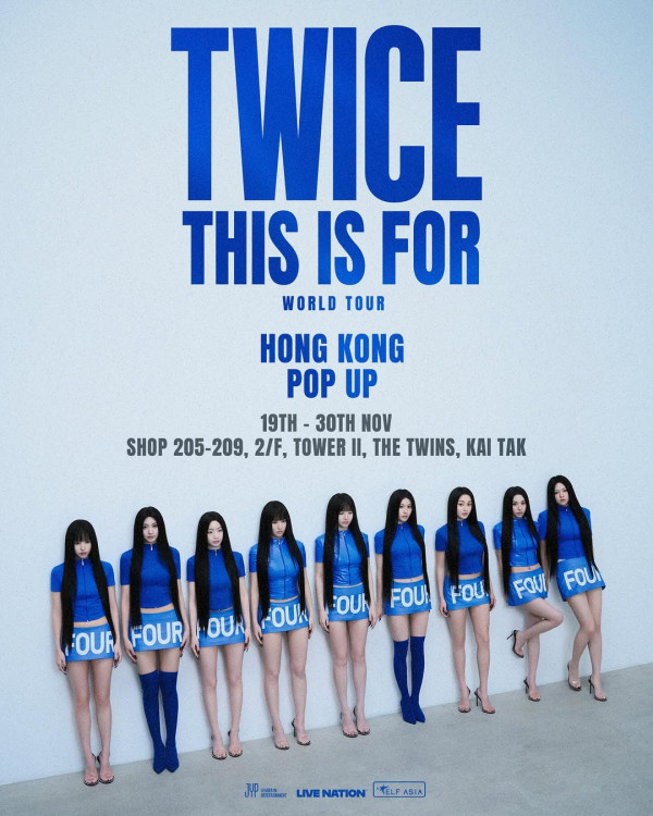 TWICE快閃店11月率先登港必打卡！限定周邊T恤/衛衣/CAP帽