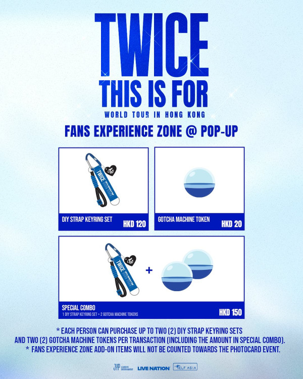 TWICE快閃店11月率先登港必打卡！限定周邊T恤/衛衣/CAP帽