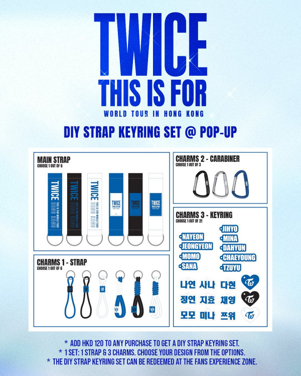 TWICE快閃店11月率先登港必打卡！限定周邊T恤/衛衣/CAP帽