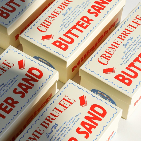 韓國人氣MilkyShop海外首間登陸將軍澳 PopCorn  每日限購！4款口味招牌夾心餅乾Butter Sand