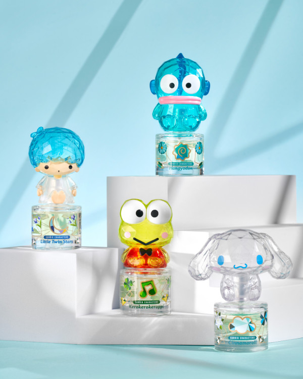 全新Sanrio盲盒香水系列！一套9款 3D造型香水樽！7-Eleven印花低至免費換領
