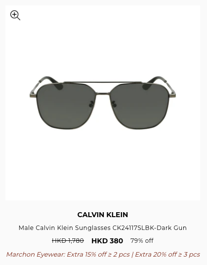名牌眼鏡開倉低至15折！$280買Calvin Klein/Dkny太陽眼鏡！Longchamp一律$430