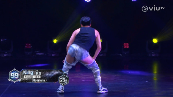 全民造星6|99號參賽者高難度電臀舞震撼全場 男士蜜桃臀倒立twerk一字馬衝擊眼球