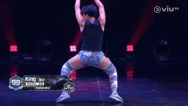 全民造星6|99號參賽者高難度電臀舞震撼全場 男士蜜桃臀倒立twerk一字馬衝擊眼球