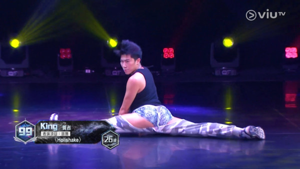 全民造星6｜99號參賽者高難度電臀舞震撼全場 男士蜜桃臀倒立twerk一字馬衝擊眼球