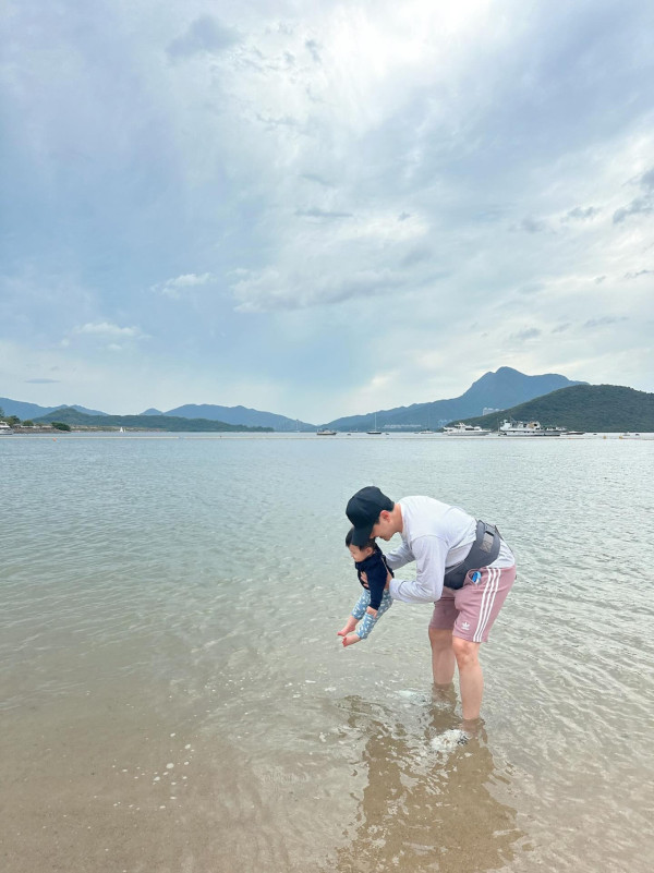 黃翠如蕭正楠激罕公開仔仔正面樣新相 眼仔碌碌超精靈似足媽媽高顏值